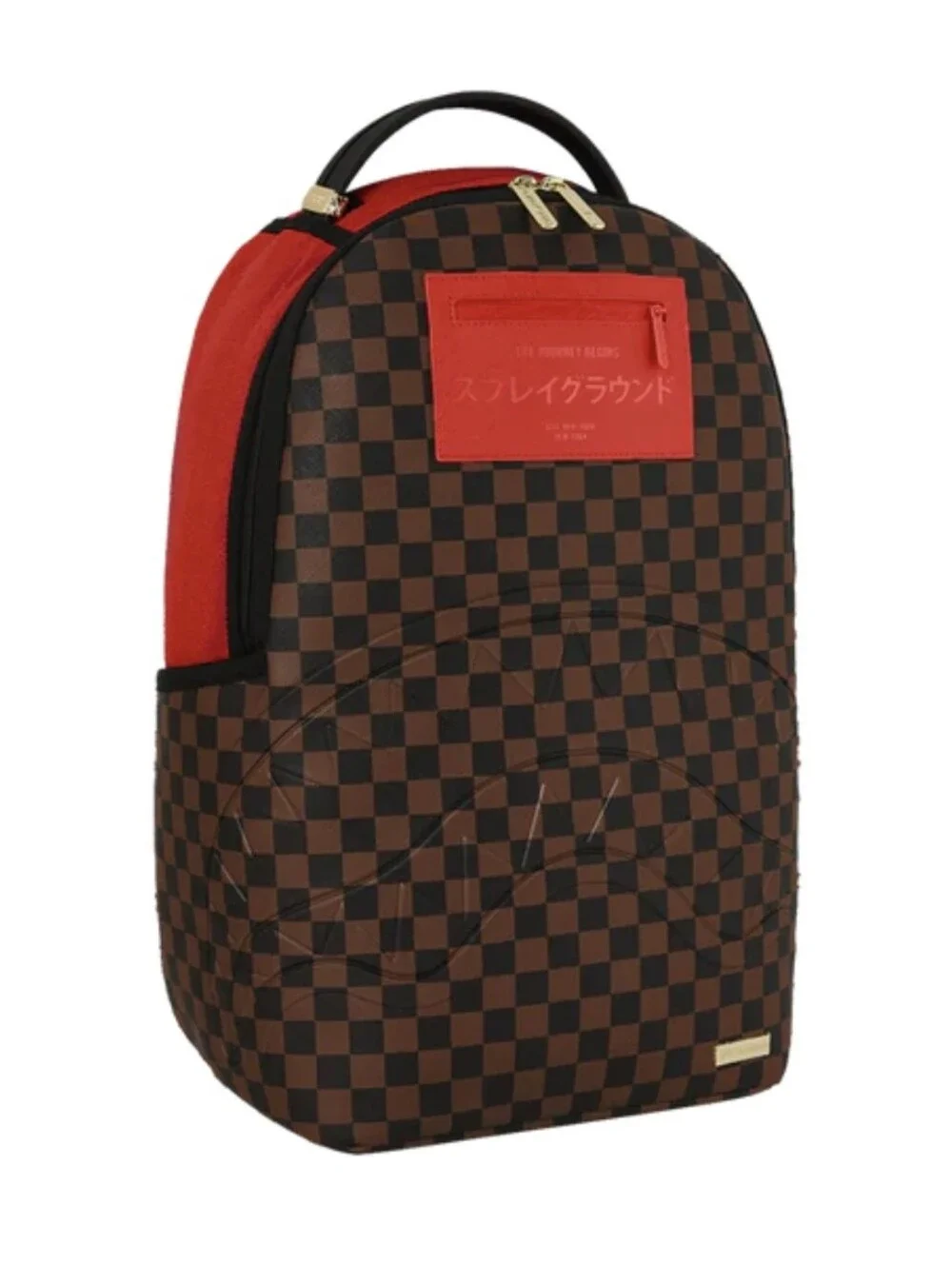 Sprayground Katan Check Boss Backpack